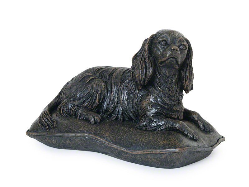 1_PETRIBUTES_Cast-Petributes-Compact_Cavalier-KC-Spaniel_CASDO-CAV-02.jpg Beautiful figurine Cavalier King Charles Spaniel urns for pet cavvy CKCS dog ashes. Can be personalised.
