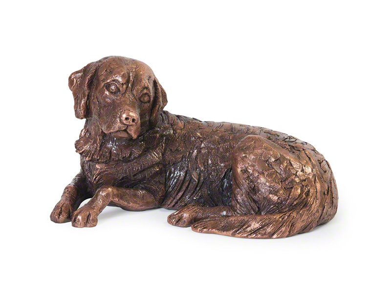 1_PETRIBUTES_Cast-Petributes-Compact_Golden-Retriever_Memorial_NL-CASDO-RET-01.jpg Beautiful figurine Golden Retriever keepsake urns for pet dog ashes. Can be personalised.