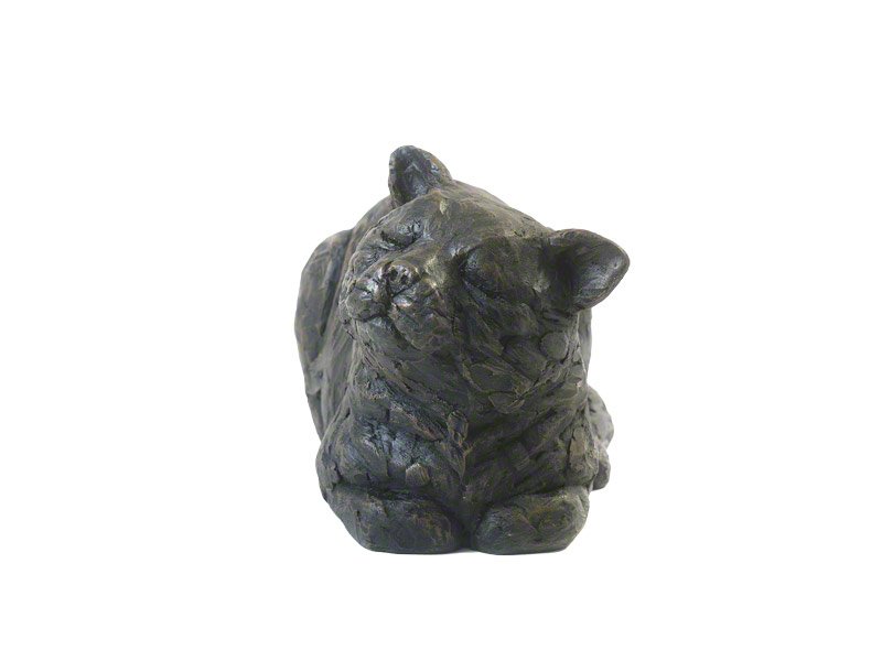 2_PETRIBUTES_CAST-CONTENTED-CAT_CASCA-LY-BRZ.jpg Beautiful figurine cat urns for pet cat ashes. Can be personalised.