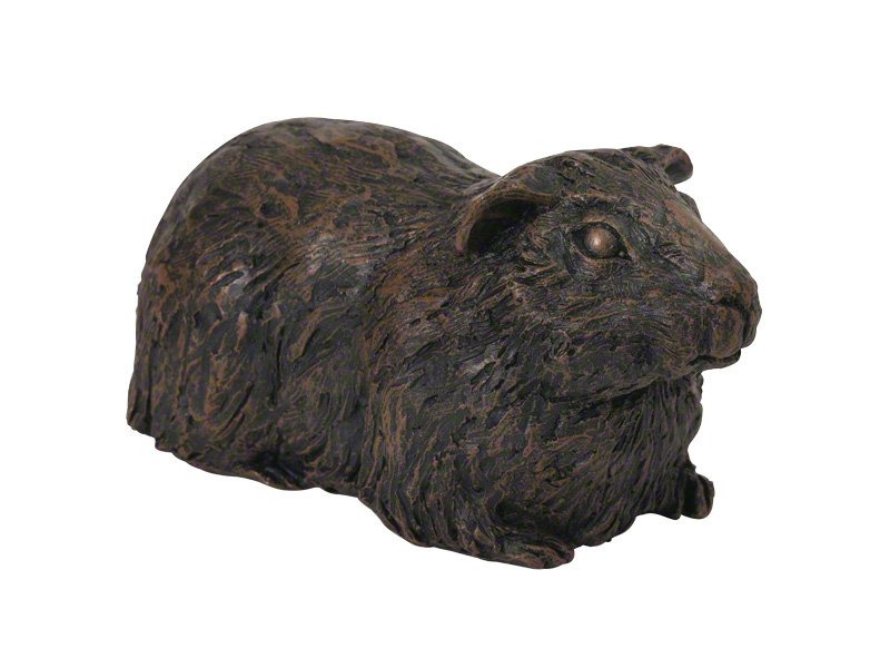 3_PETRIBUTES_CAST-GUINEA-PIG-CASGU-BRZ.jpg Beautiful figurine Guinea Pig urns for pet GP ashes. Can be personalised.