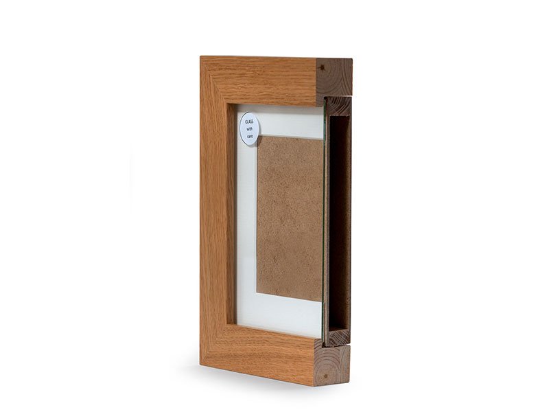 TFrame_Cross-section_1 Tribute Frame photo memorial urn - cross section of ashes compartment